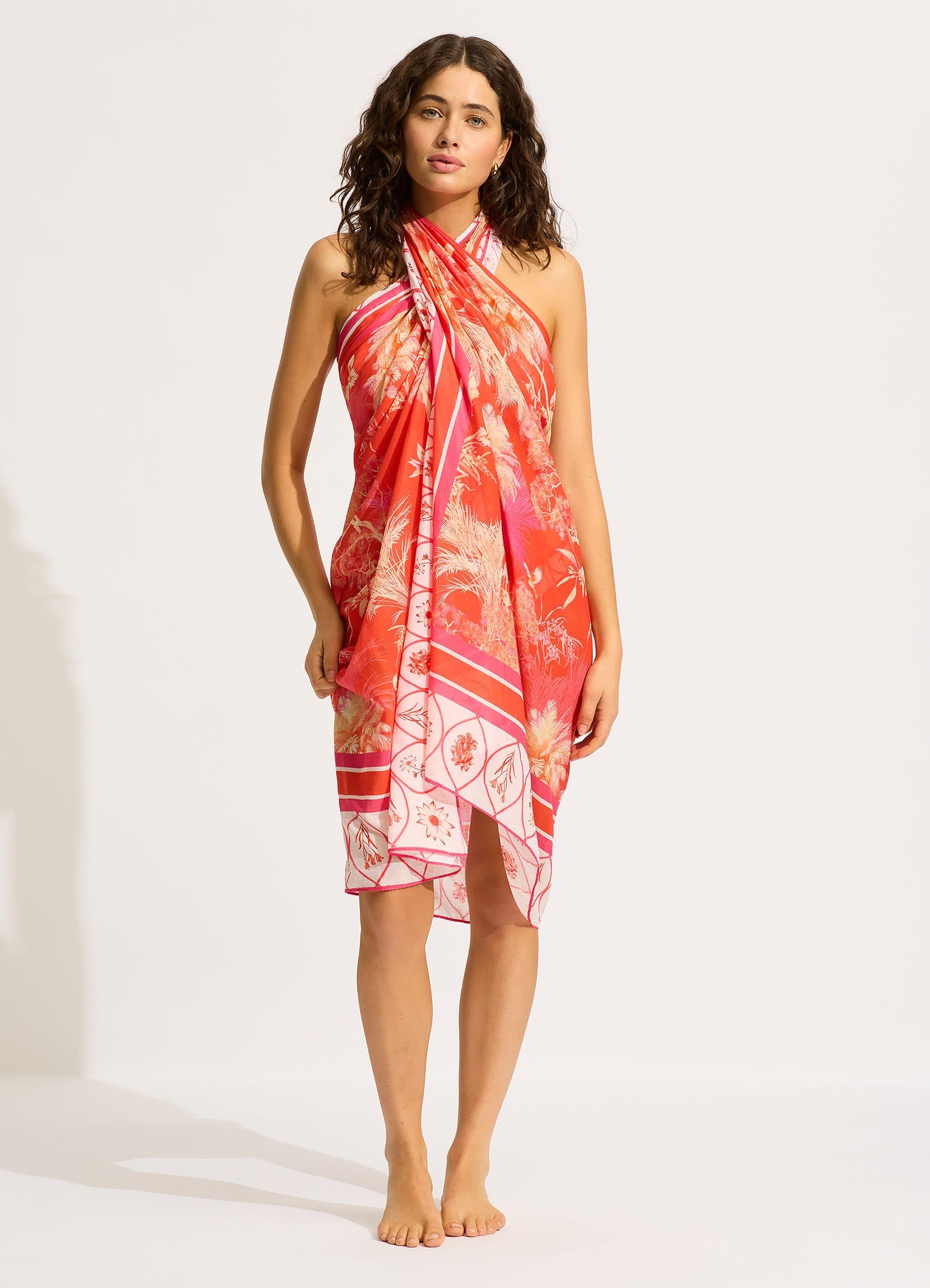  Marbella Sarong - Flame