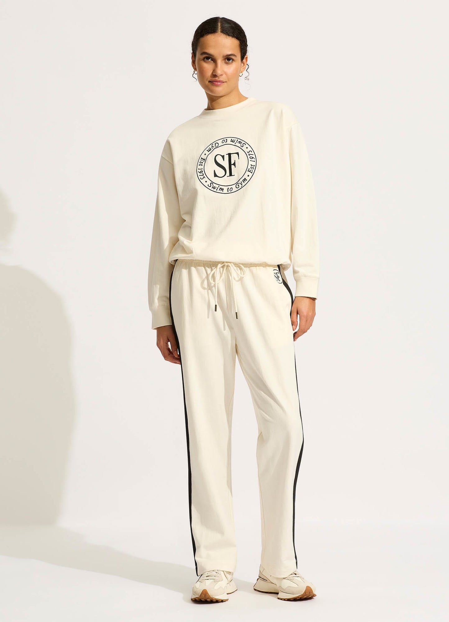  Heritage Sweat Pants- Ecru