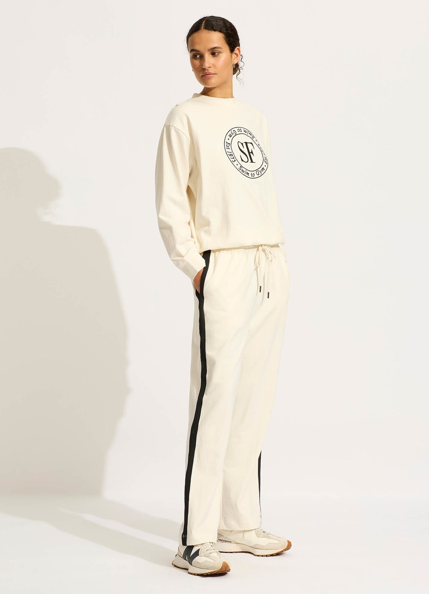  Heritage Sweat Pants- Ecru