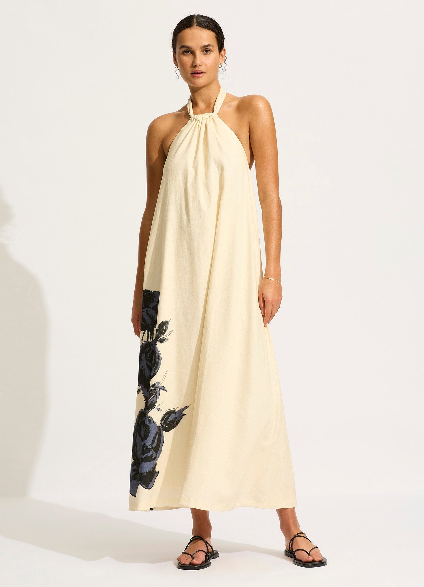  Rococo Maxi Dress- Black