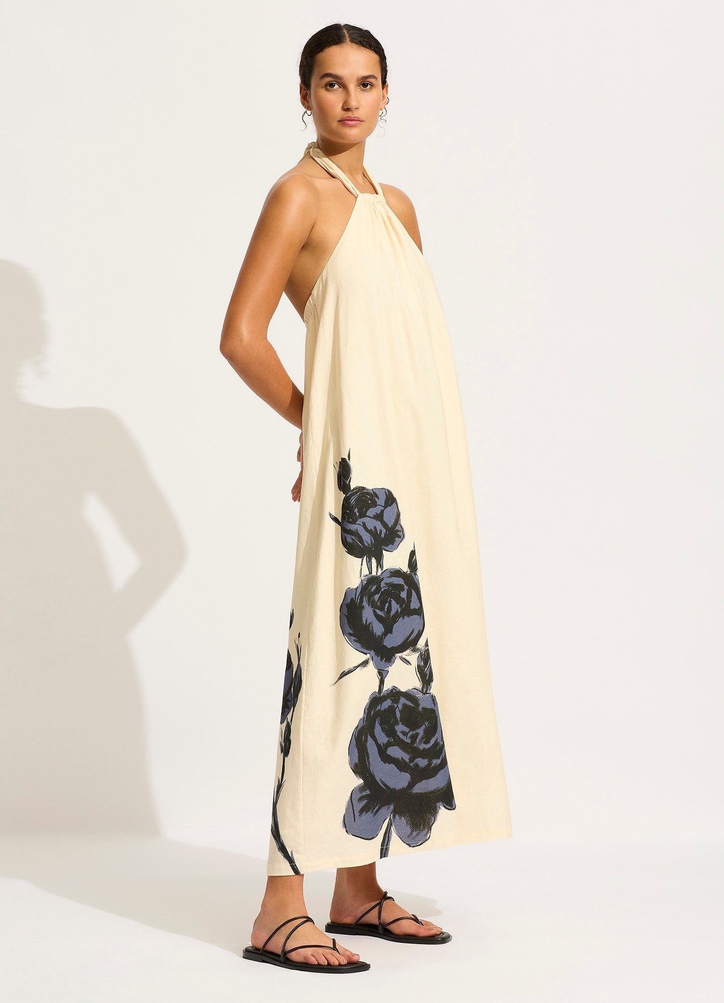  Rococo Maxi Dress- Black