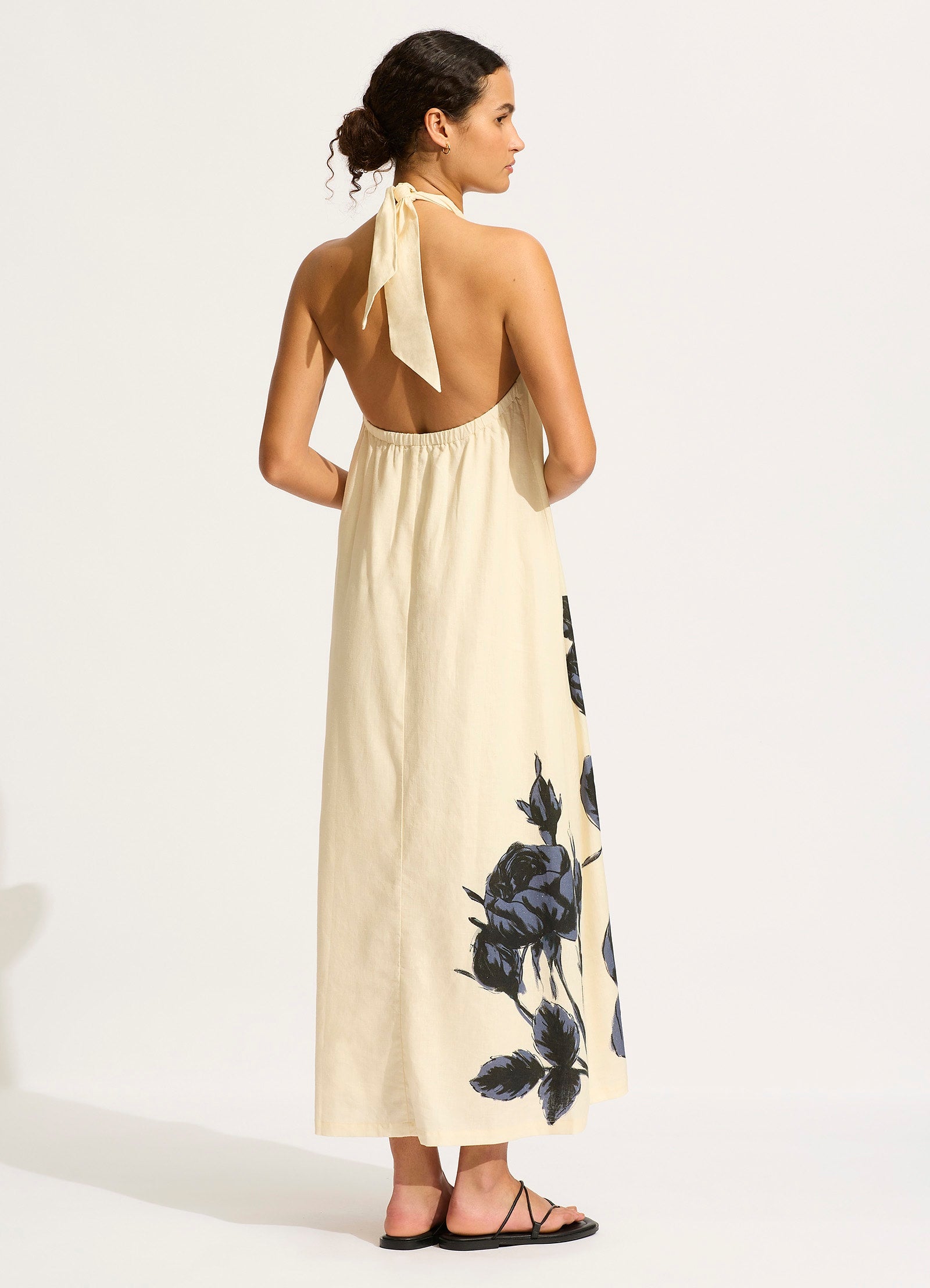  Rococo Maxi Dress- Black