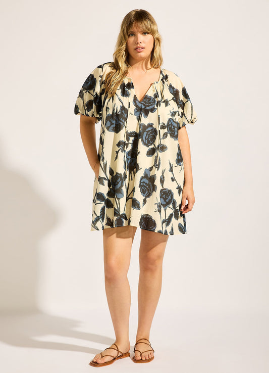  Rococo Mini Dress- Black
