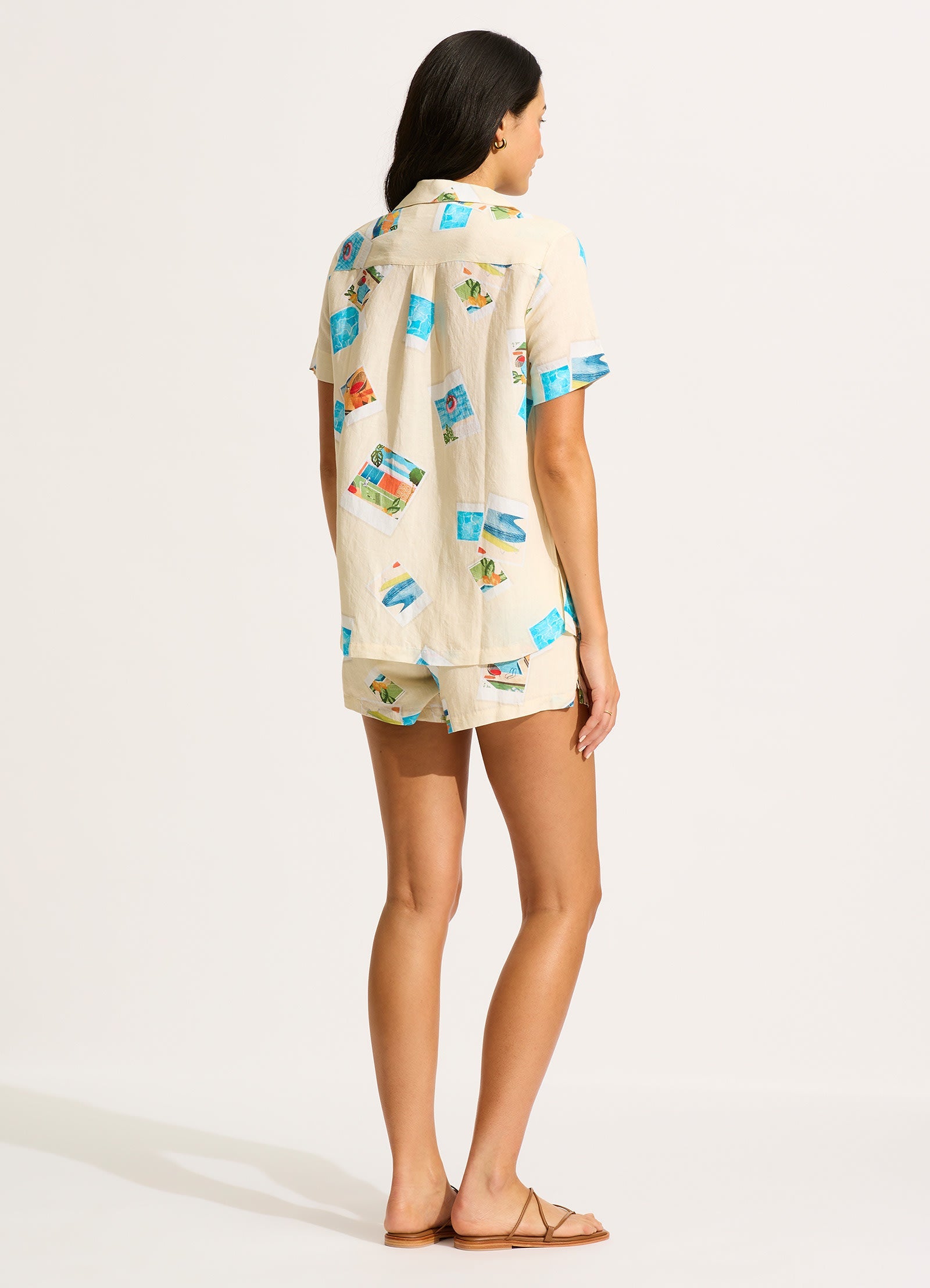  Sunset Short - Ecru