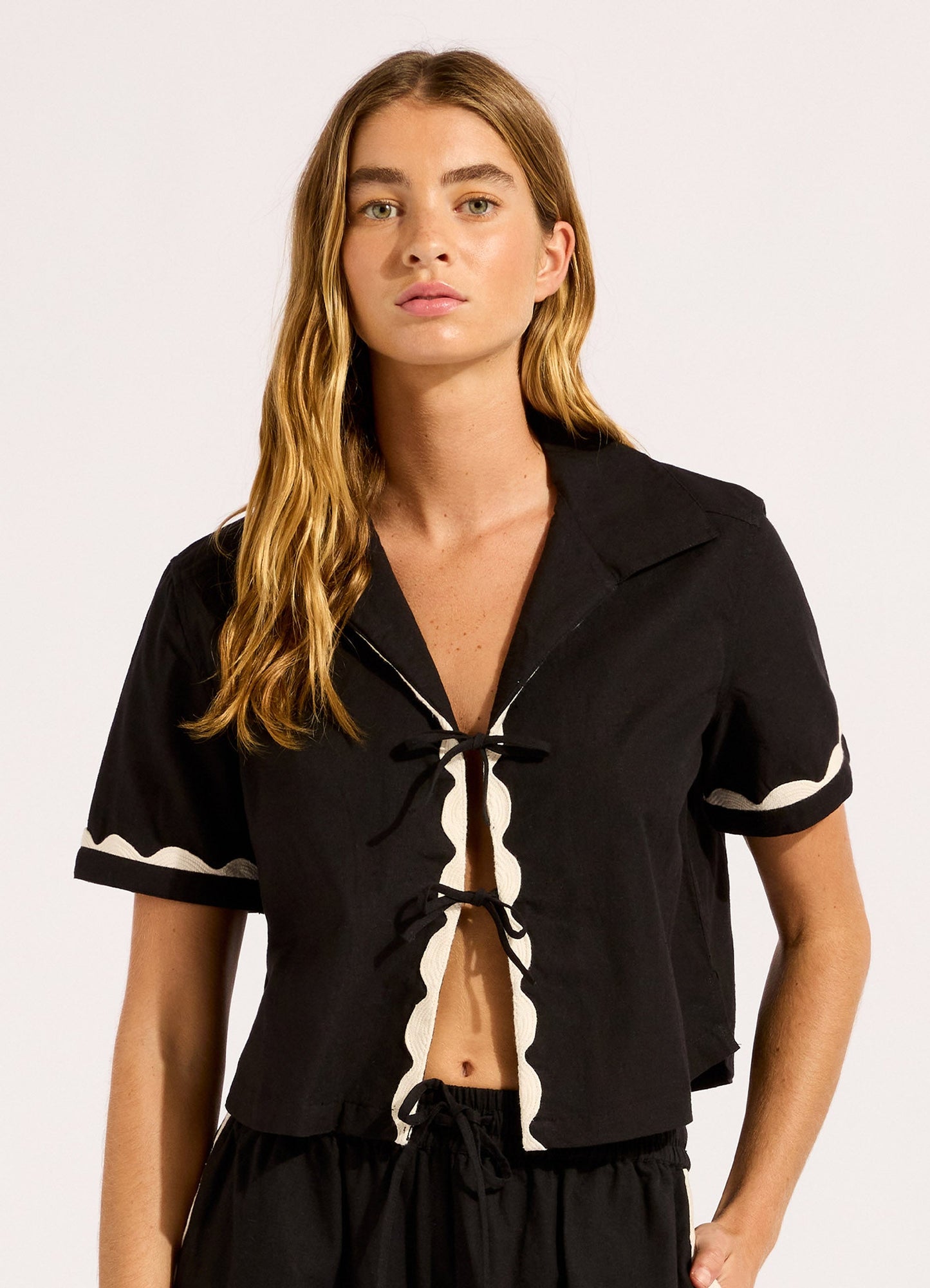  Tie Front Shirt