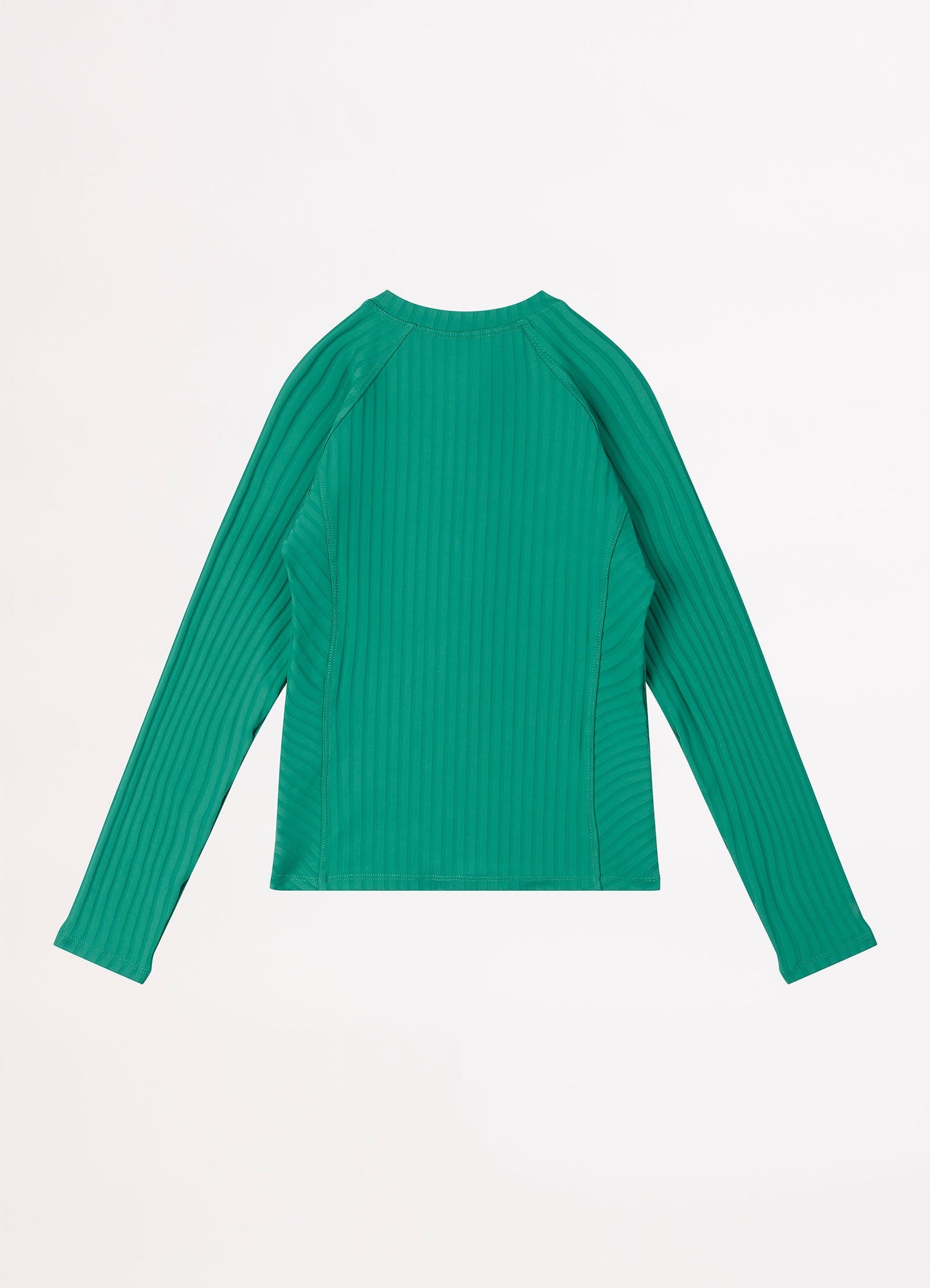  Girls Summer Essential Long Sleeve Rashie - Forest