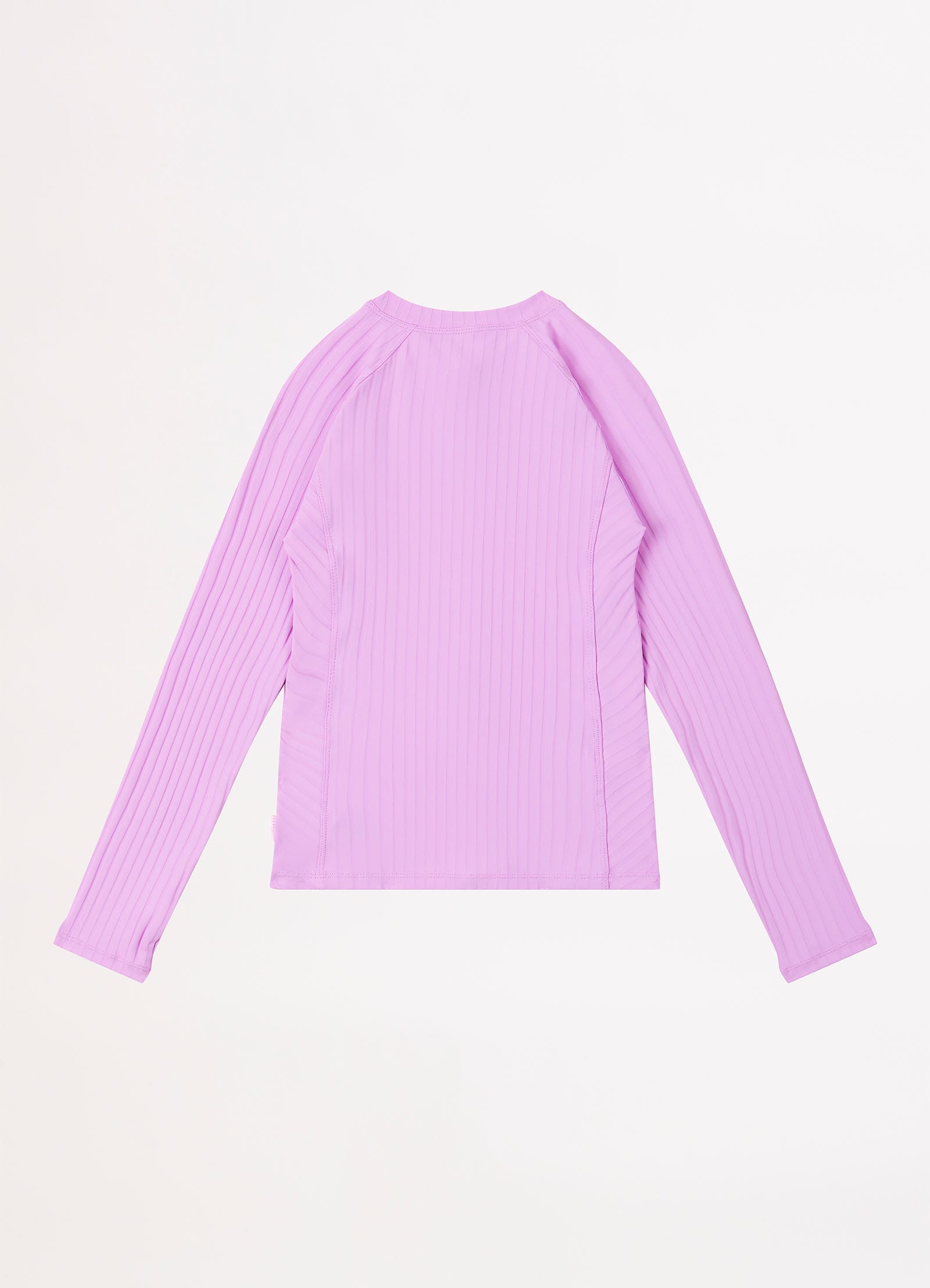  Girls Summer Essential Long Sleeve Rashie - Violet