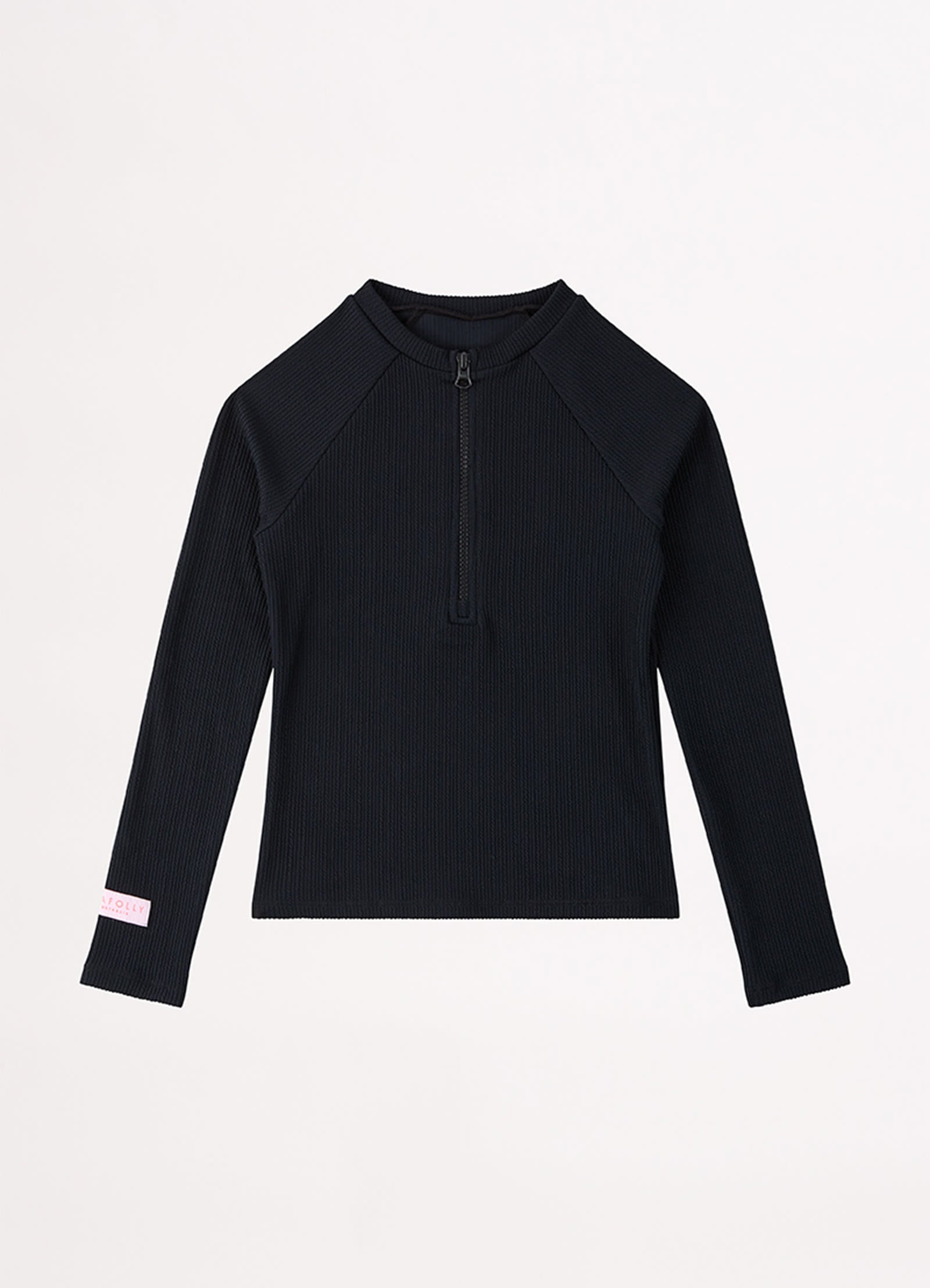 Girls Summer Essentials Long Sleeve Rashie- Black
