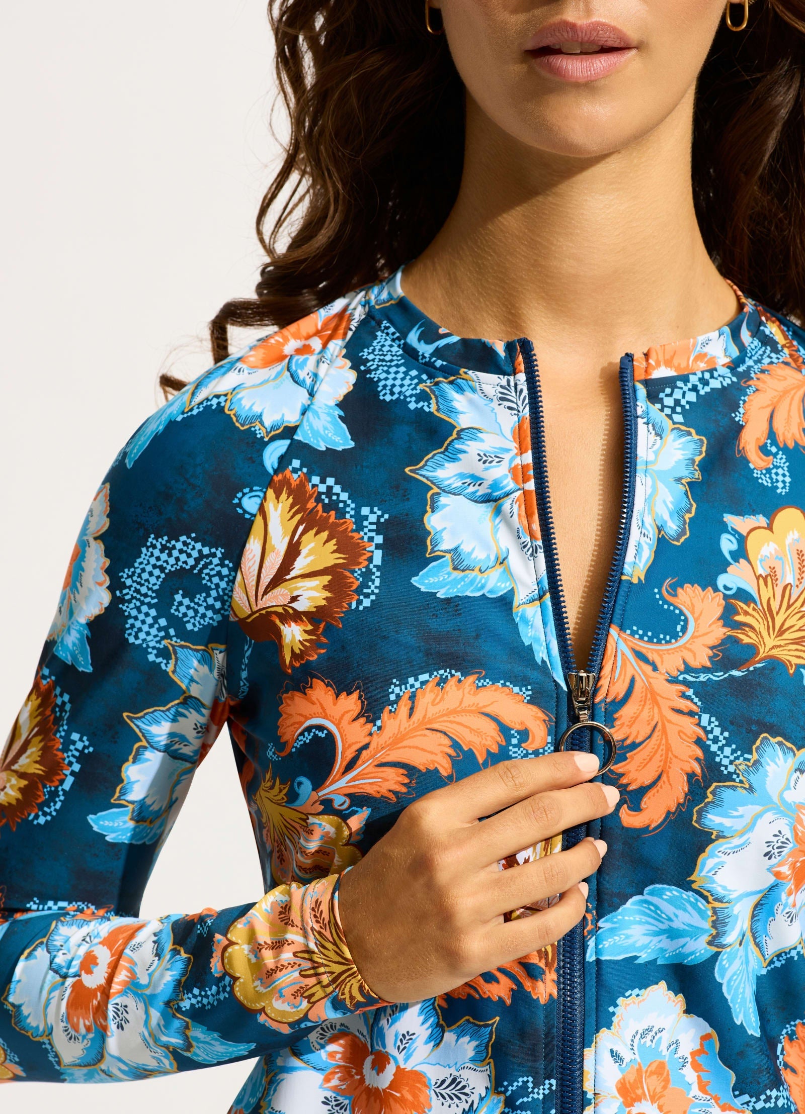  Spring Festival Long Sleeve Rashvest - True Navy