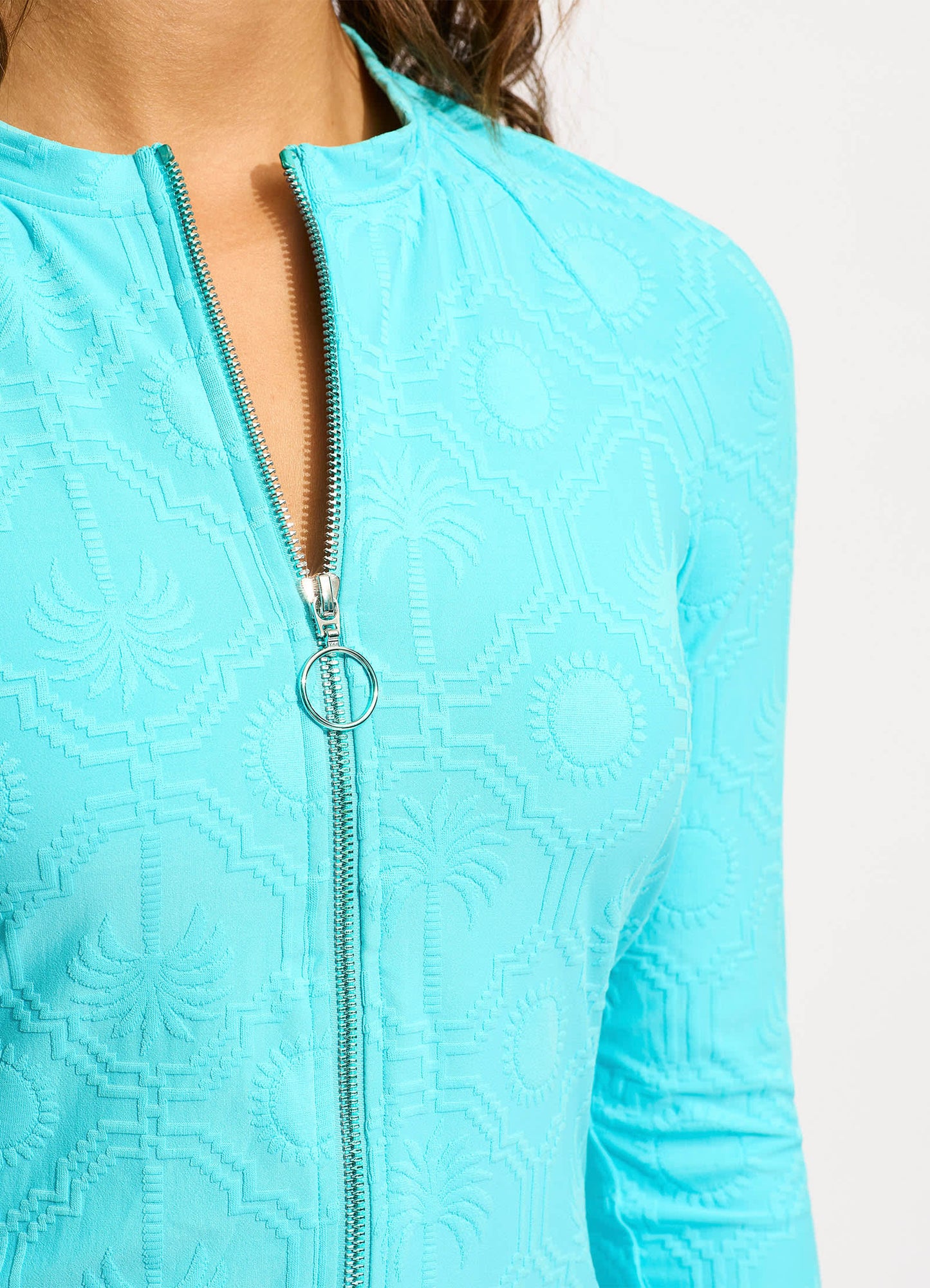  Oasis Long Sleeve Rashvest - Atoll