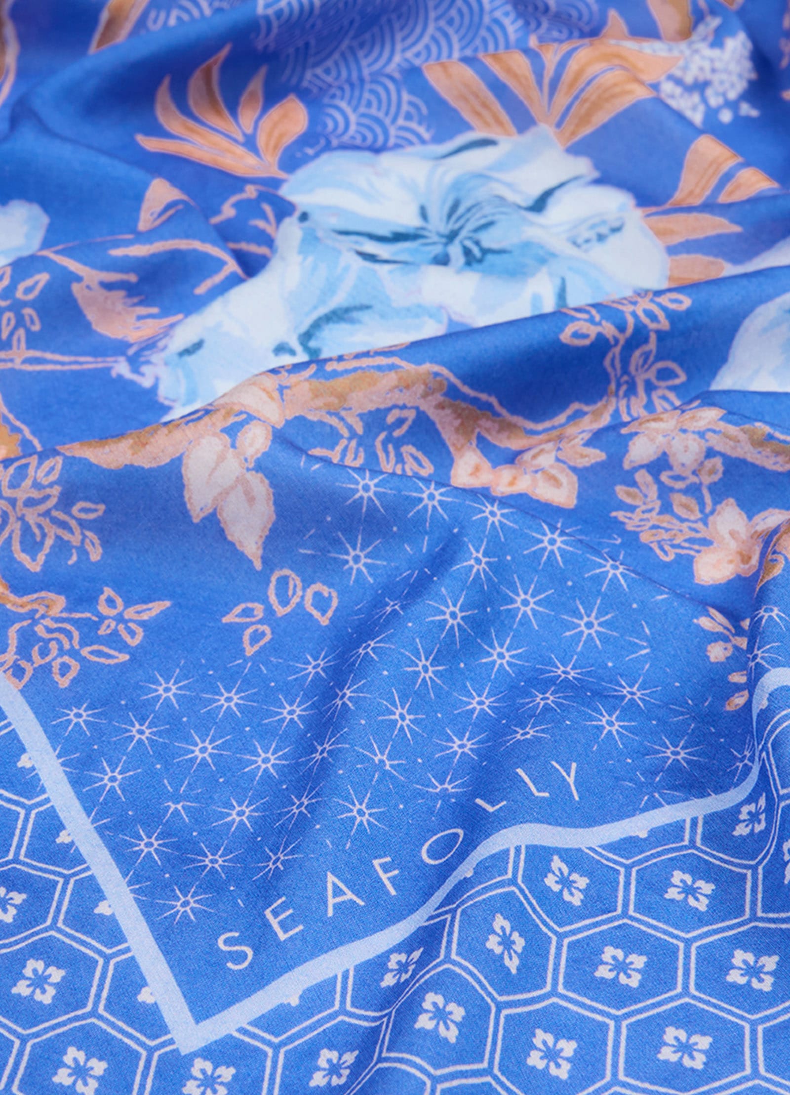  Eden Scarf - Azure