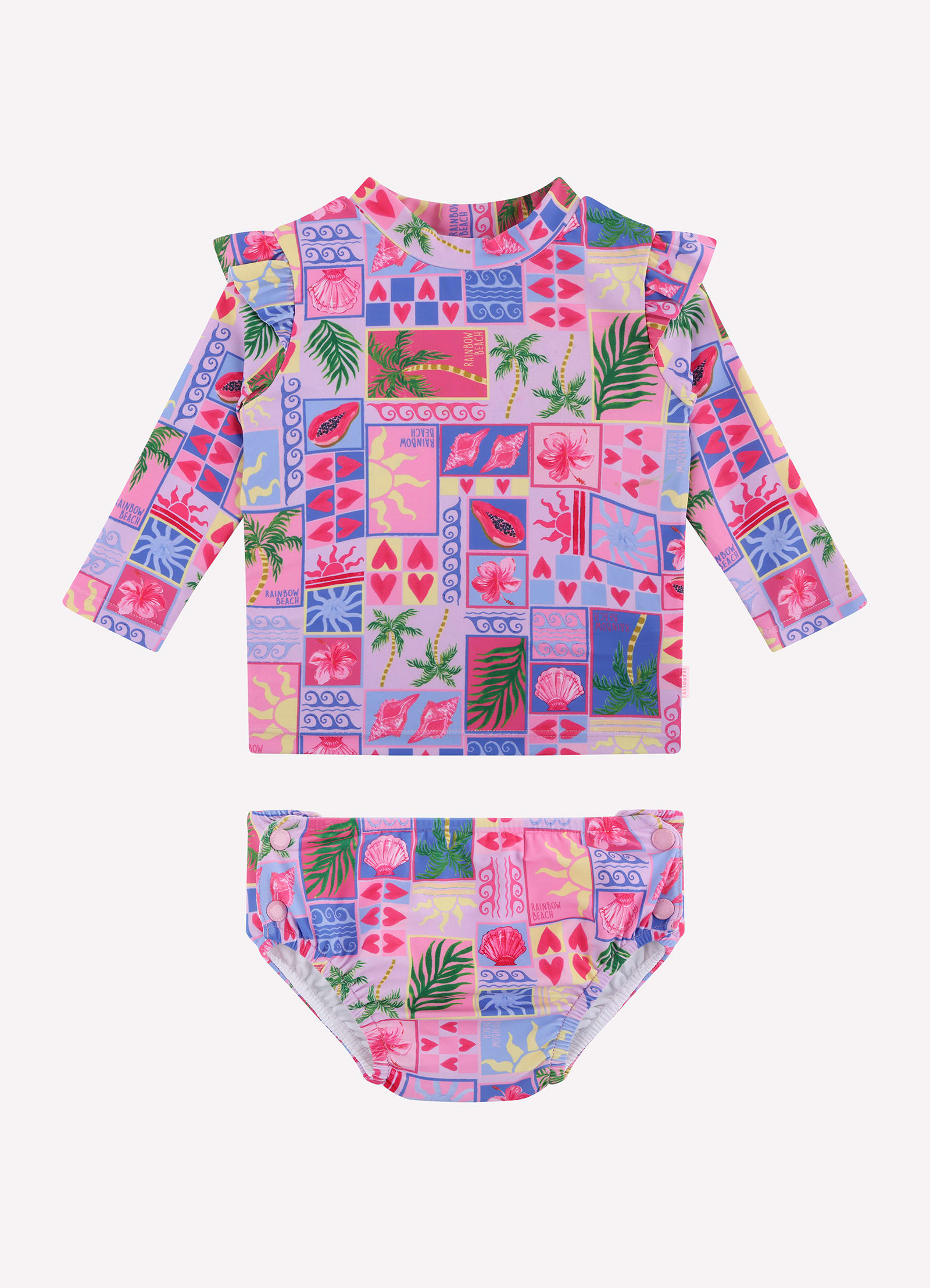  Rainbow Beach Rashie Set - Rainbow Beach