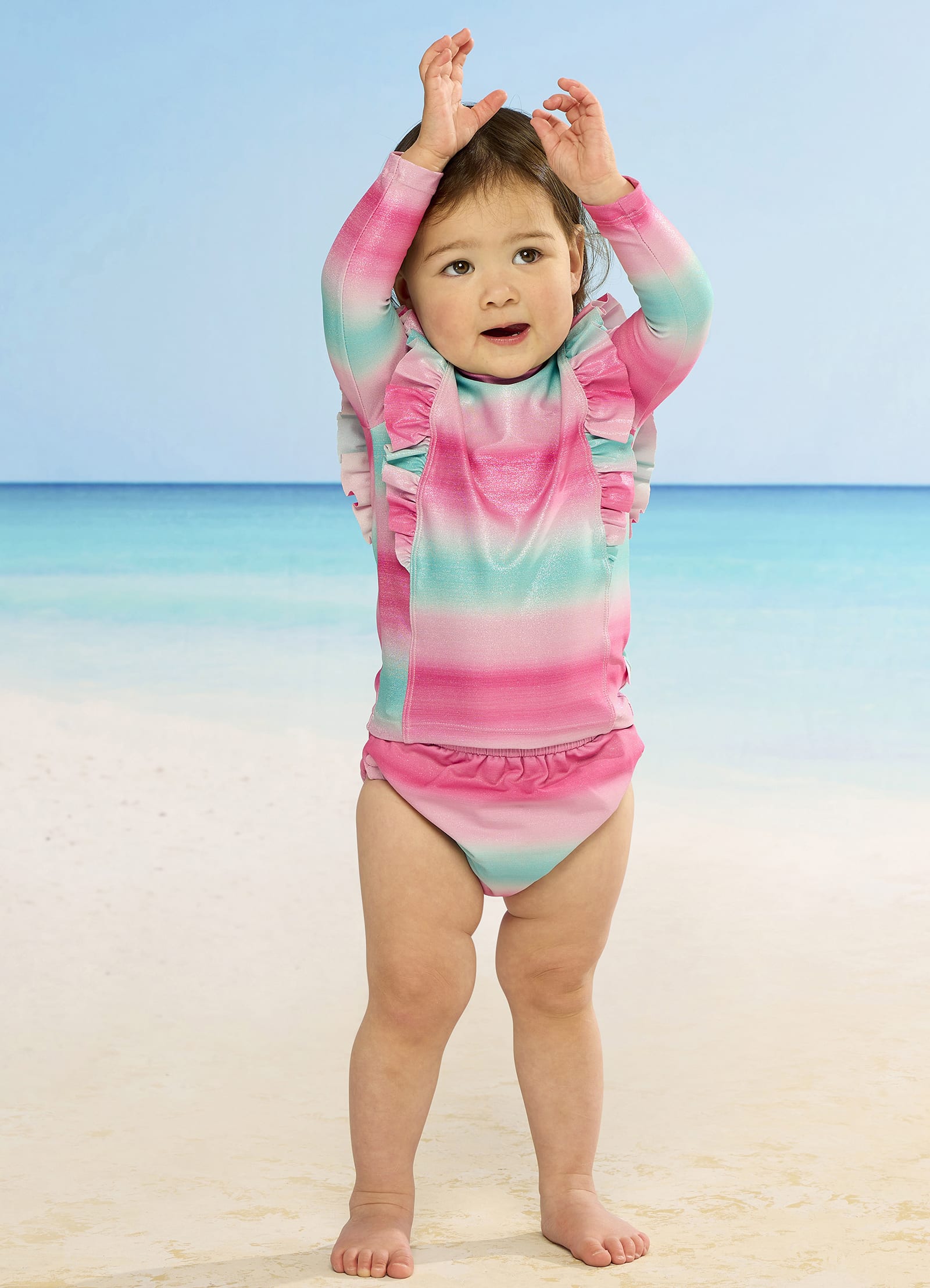  Ombre Frill Rash Set - Ombre