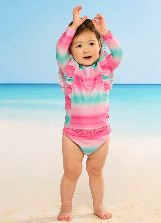  Ombre Frill Rash Set - Ombre