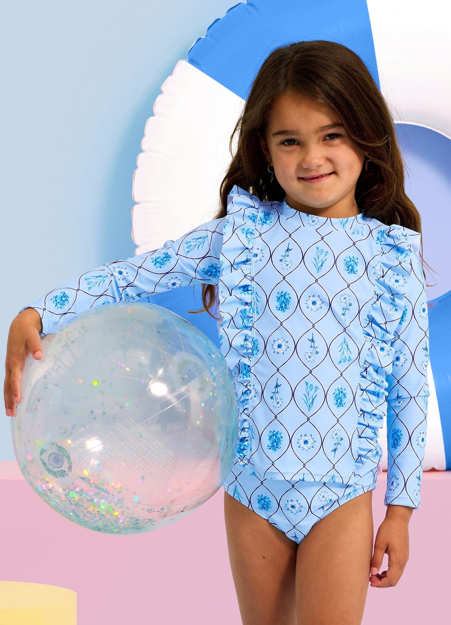 Marbella Frill Rashie Set - Marbella