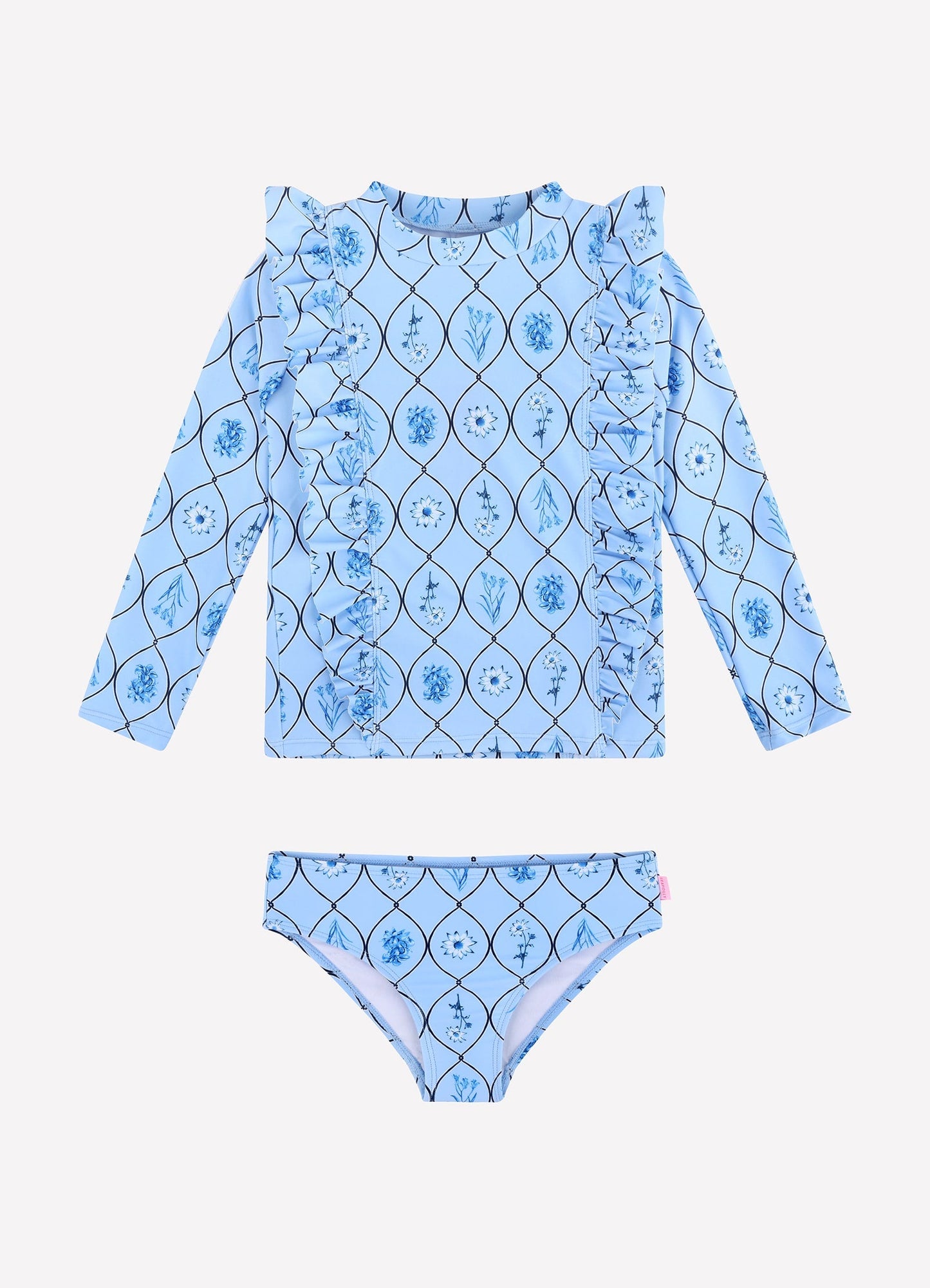  Marbella Frill Rashie Set - Marbella