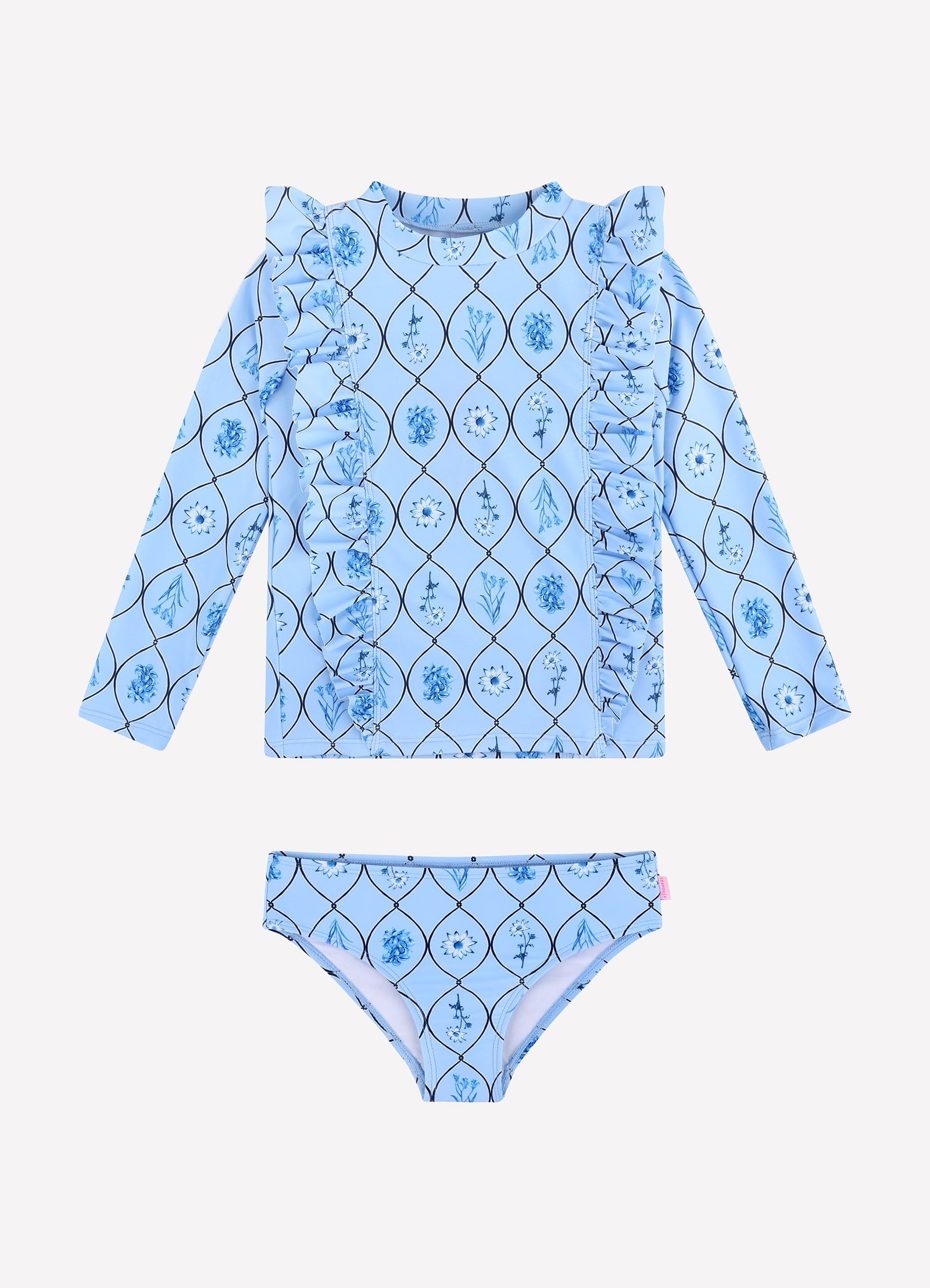  Marbella Frill Rashie Set - Marbella