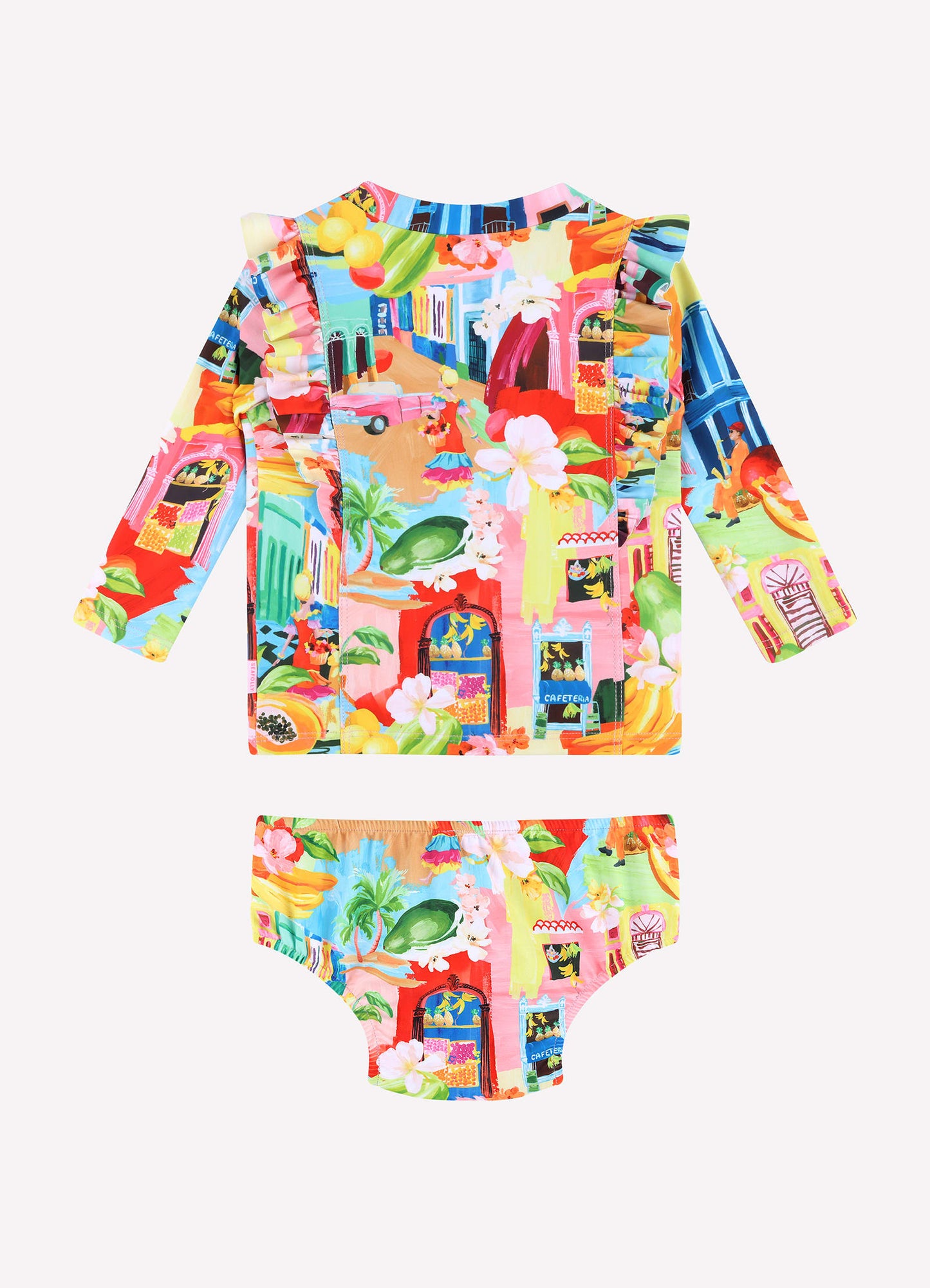  Cuba Frill Rashie Set - Cuba