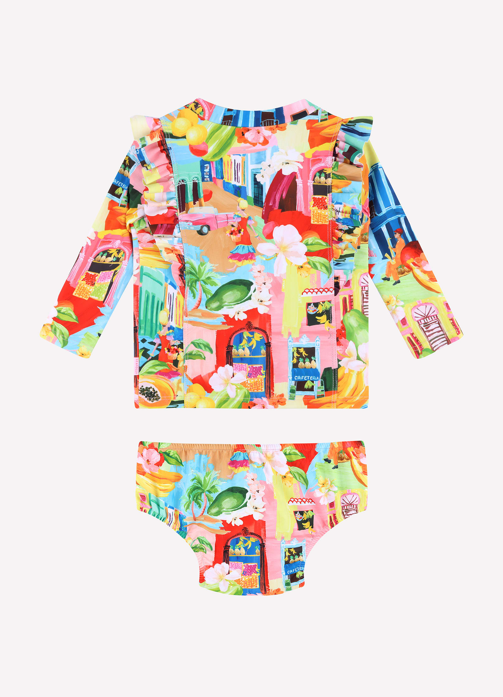  Cuba Frill Rashie Set - Cuba